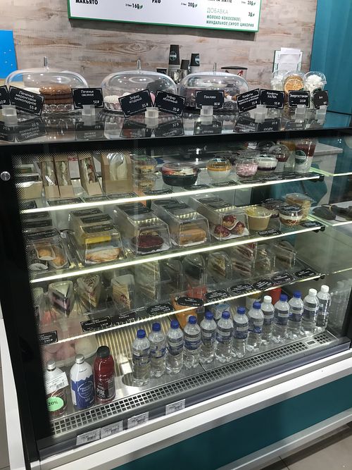 There are three kinds of vegan cakes, the rest are vegetarian  at BezKaloriy - Partizanskaya in Irkutsk