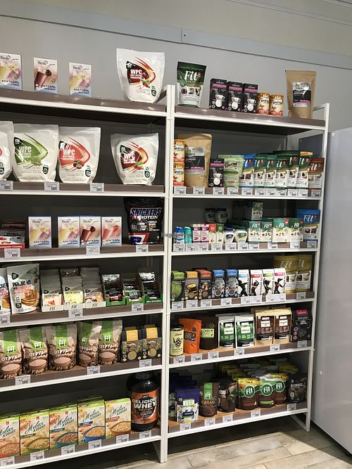 Protein, cocoa and tea  at BezKaloriy - Universitetskiy in Irkutsk