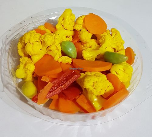 Pickled Veggies at Falafel Ruty - Mediterranean Food in Pattaya