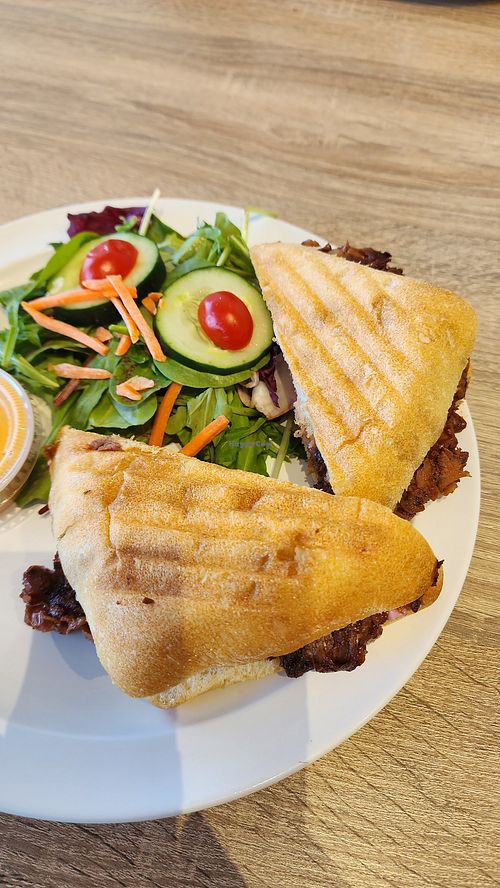 Jackfruit Panini at Vine Cafe in New Bern