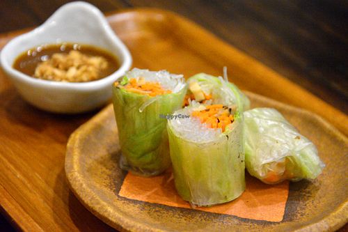 Summer rolls at Wabi-Sabi Noodle House in Makati