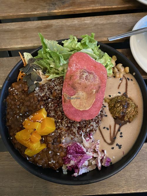   at Das Suess'Kind Veganery in Vienna