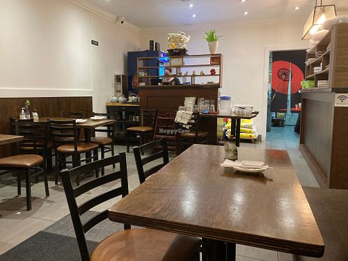 Inside at Tenon Vegan Sushi in Toronto