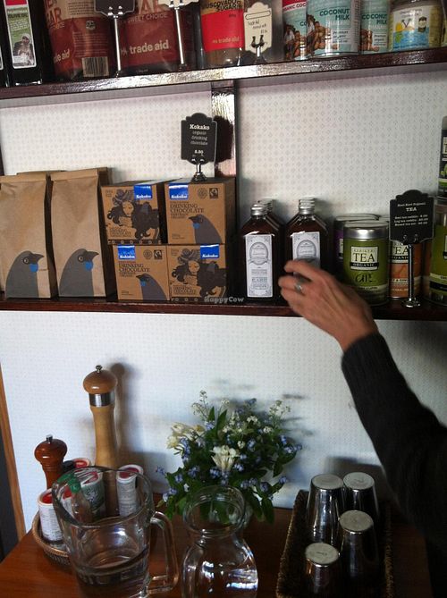 Heaps of extras on offer. at Cosset in Auckland