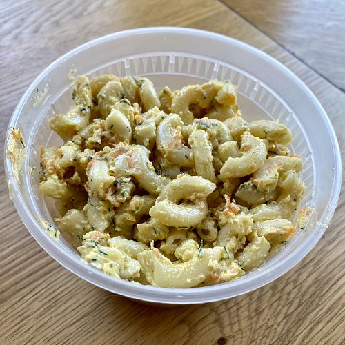 Mac Salad at Ben & Esther's Vegan Jewish Deli in Portland