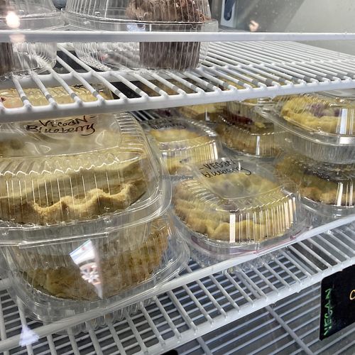 Vegan Pies at Ben & Esther's Vegan Jewish Deli in Portland
