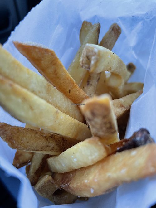 Fries at Scowley's Burgers in Petaluma