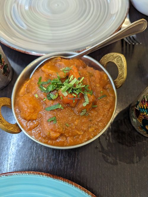 Curry at Hullabaloo - Greenwich in South East London