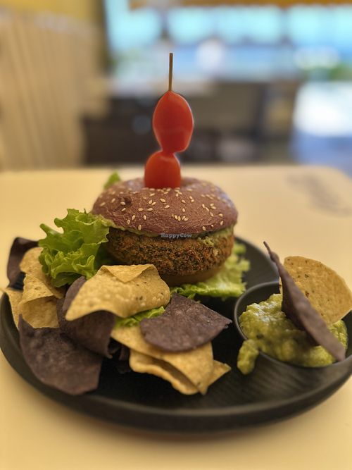 Burger  at Le Club in Tenerife