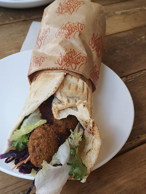 Wrap falafel at Veggie Bros - Sanderstr in Wurzburg