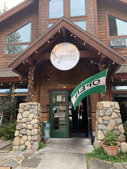 Entrance  at Yūgen Cuisine in South Lake Tahoe