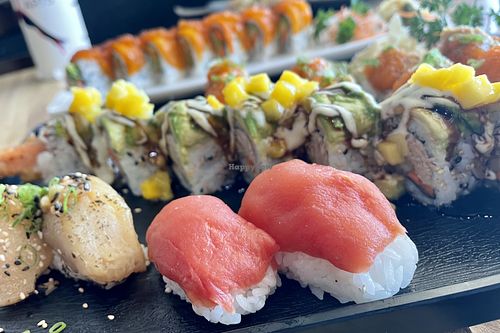 Yes to it all   at Daikon Vegan Sushi in Las Vegas