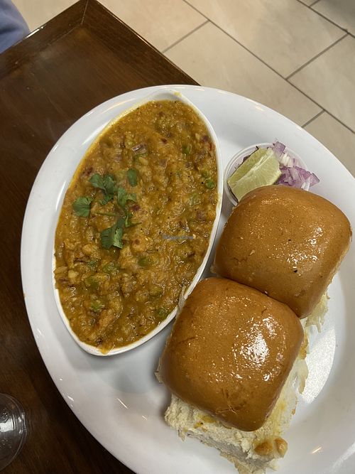 Pav bhaji no butter  at Honest in Floral Park