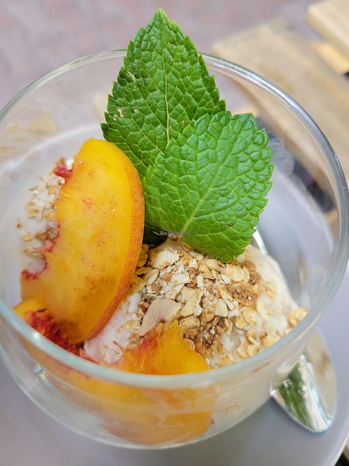 Vanilla oat milk ice cream at Vitary in Odessa