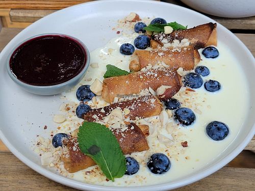 Pancakes at Vitary in Odessa