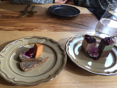 Daily cheese / daily dessert  (all vegan like everything in the restaurant) at MA and The Seeds of Life in Hong Kong Island