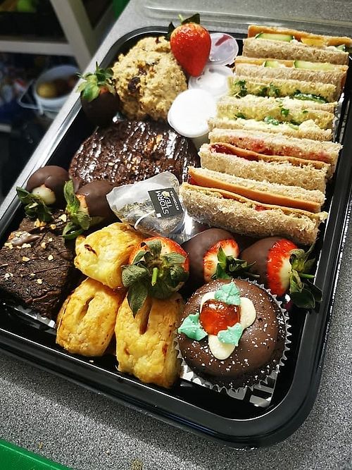 festive christmas platter   at Blend in Hadleigh