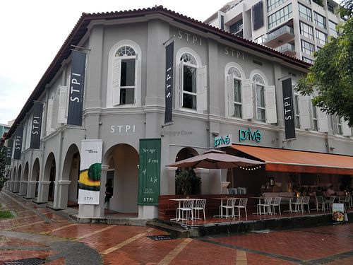 Restaurant street view at Privé - Robertson Quay in Central Singapore