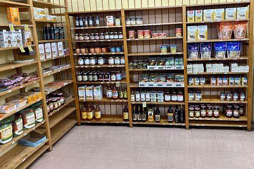 Flours, grains, pastas, jams and other pantry staples. at Granny's Health Food in Pasadena