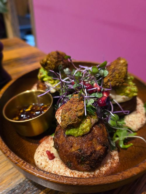 Fritters at Elektra - Himalayan Alchemy House in Fitzroy