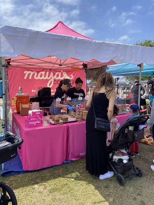   at Maya's Cookies in San Diego