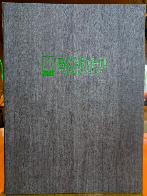 Menu page at BODHI - Vegan Living at BODHI - Vegan Living in Hamburg