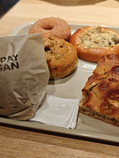 What I've chosen at Morethan Bakery in Tokyo