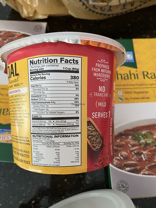 Ingredients  at Patel Brothers in Tampa