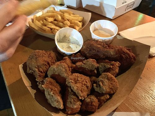 Chicken bucket  at Chickenish - Hackney Wick in East London