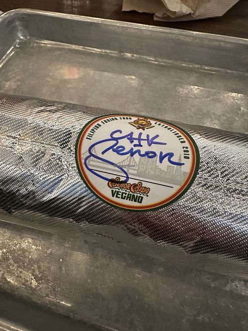 Before it was devoured….  at Señor Sisig in San Francisco