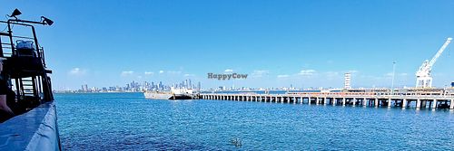 View from the ship at Ship4Good in Newcastle