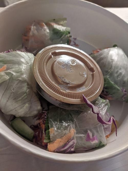 Avocado cold rolls at Sincerely V in Cairo