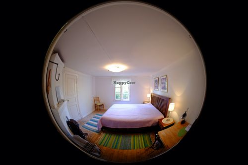 Double room. In this room there is also a fireplace. at Skärva Gård in Karlskrona