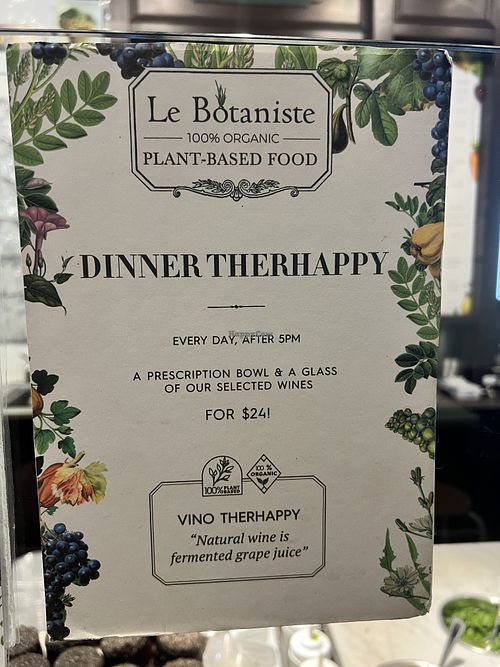   at Le Botaniste - UWS in New York City