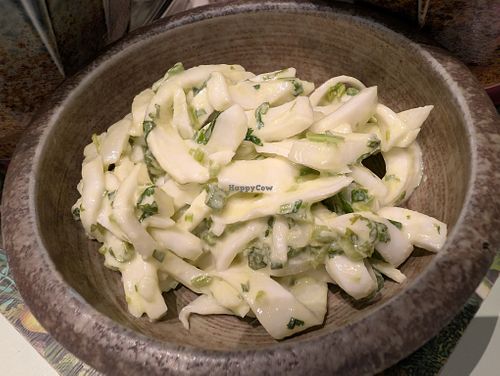 Young Coconut Ceviche at Le Botaniste - UWS in New York City