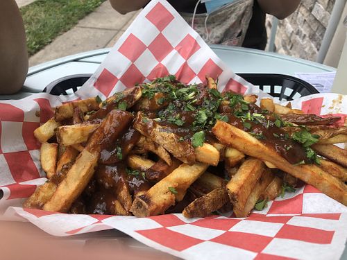 Disco Fries!  at Boardwalk Vegan in Havertown