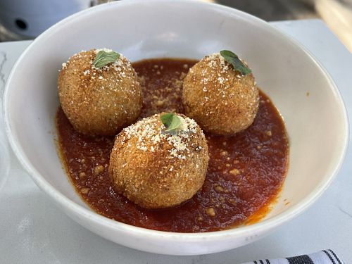 Rice balls at Sestina - Culver City in Culver City