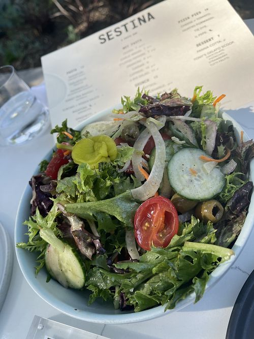 Big salad at Sestina - Culver City in Culver City
