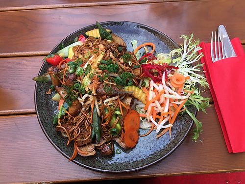 155 Vietnamese BBQ noodles  at Ryu - Vietnamese Streetfood in Augsburg