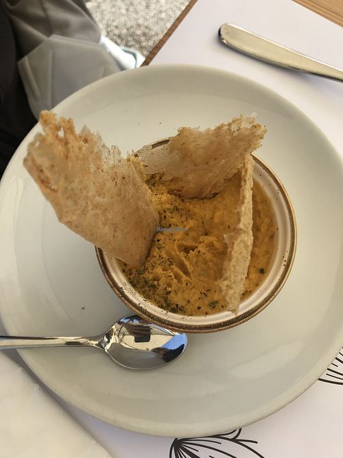 Chickpea & pumpkin hummus at Nativa in Rome