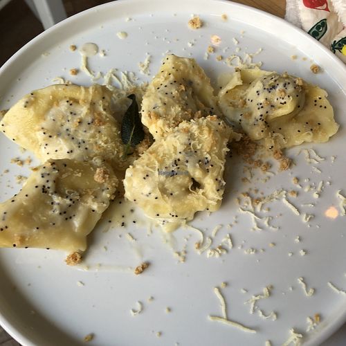  Pumpkin ravioli   at Nativa in Rome