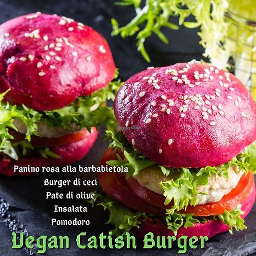 Vegan Burger at Catish in Pontedera