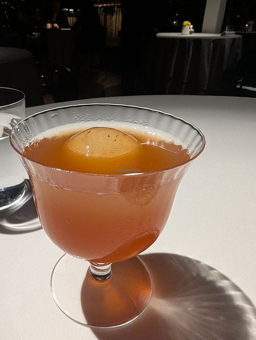 Sour mango drink at Haoma in Bangkok