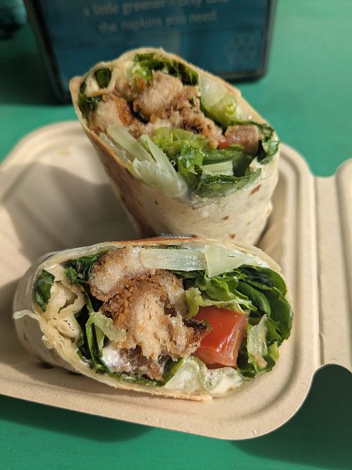 Chick'n wrap at C4Eats in Hollywood