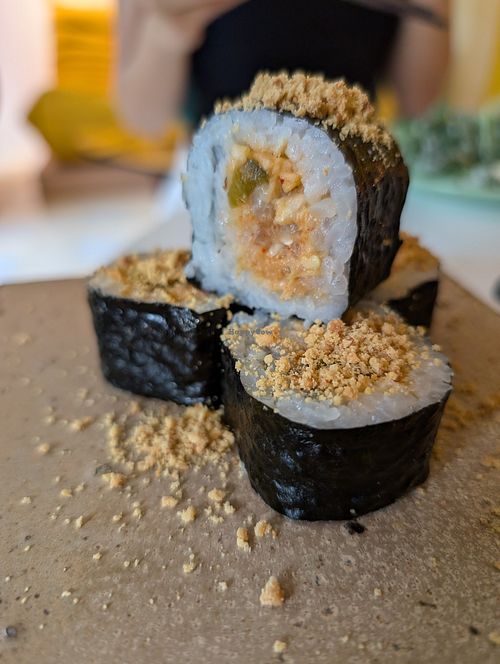 Wtf? at Golden State Vegan Sushi in Bangkok