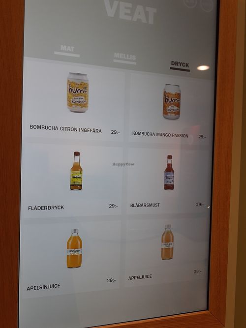 Menu 2021 at Veat - Åhléns in Stockholm