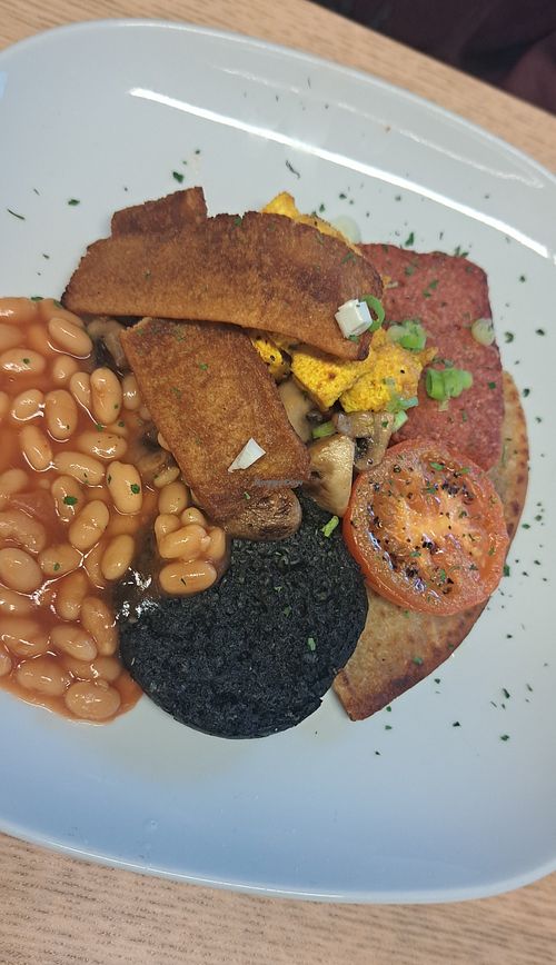 All day breakfast at Vegan Earth in Ayr