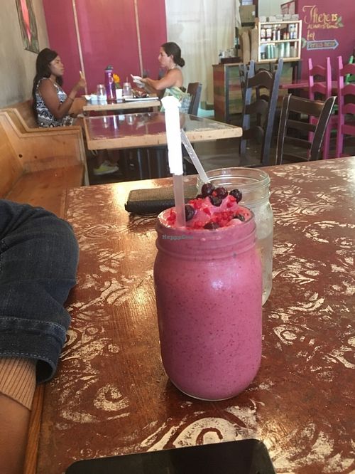 Maca Magic Smoothie at Pomegranate Cafe in Phoenix