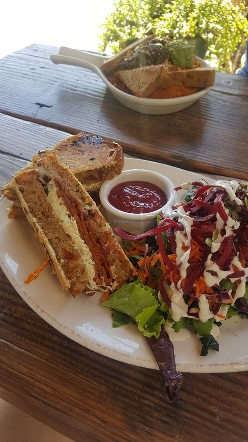 The Vegan Monte Cristo at Pomegranate Cafe in Phoenix