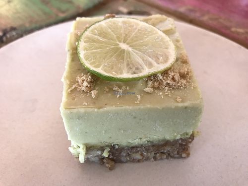 Raw key lime  at Pomegranate Cafe in Phoenix